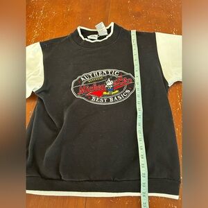 Vintage Mickey & Co Black Sweatshirt in Size Large